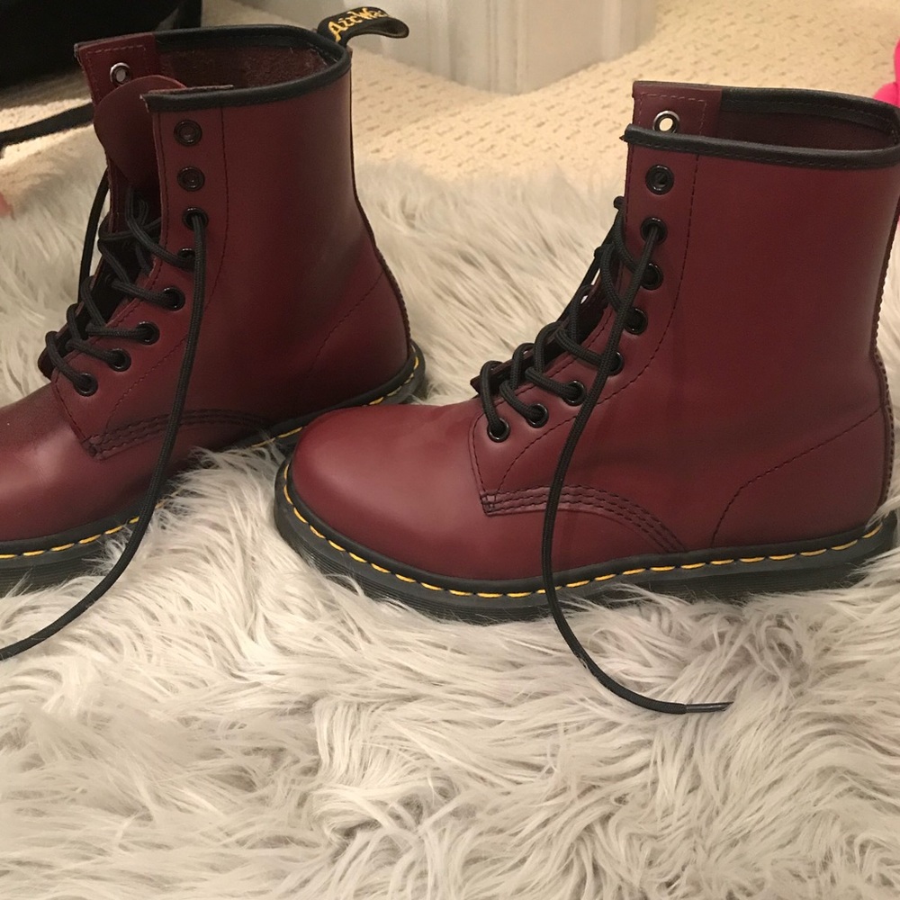 Red Doc Martens